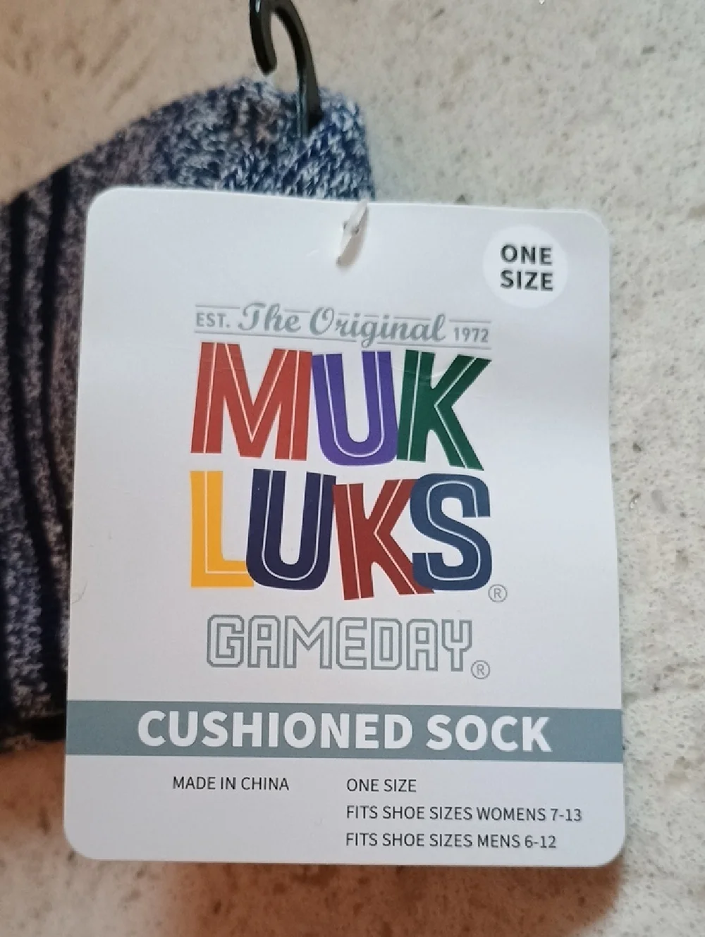 Gameday Adult Muk Luks Michigan  Cushioned Socks